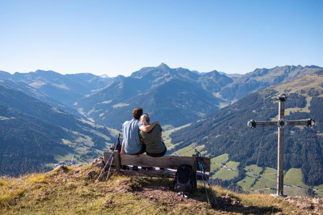 Hochstrickl Alpbach mit Blick Richtung Großer Galtenberg