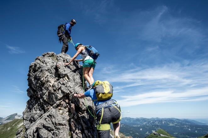 Wandern alpin Hammerspitze