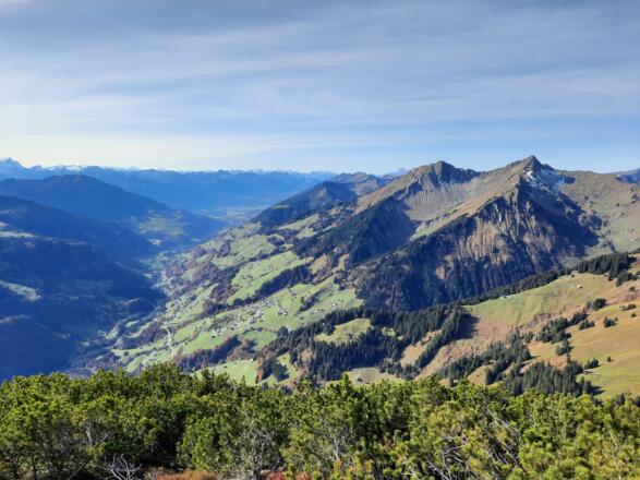 Ausblick vom Gipfel der Blasenka