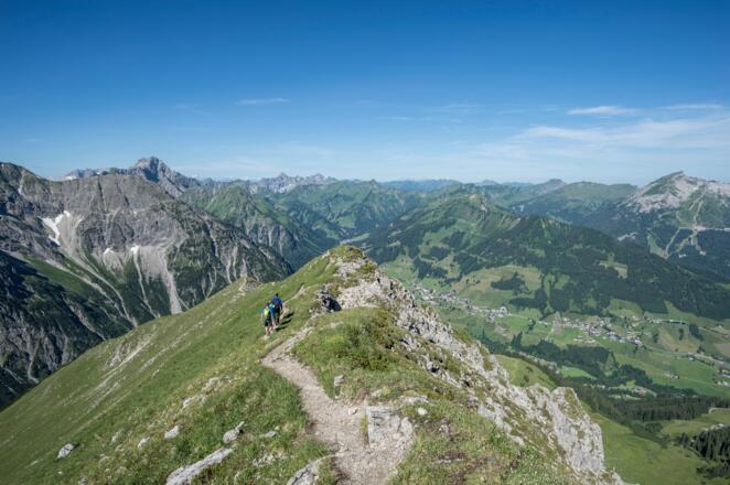Wandern alpin Hammerspitze