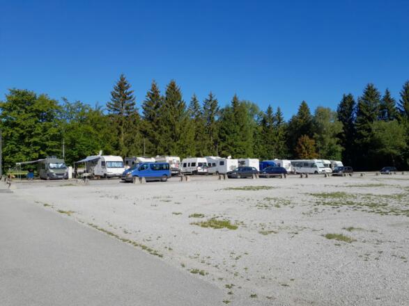 Wohnmobilstellplatz an der Bergehalde