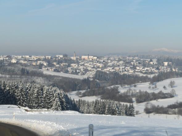 Blick auf Thyrnau