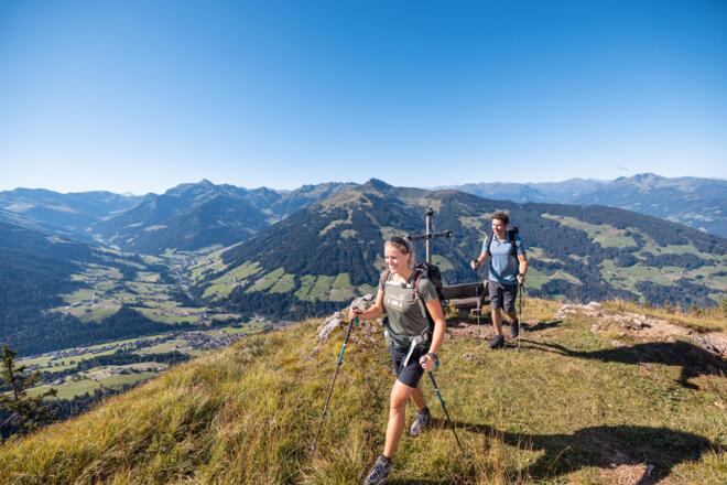Hochstrickl Alpbach mit Blick Richtung Inntal