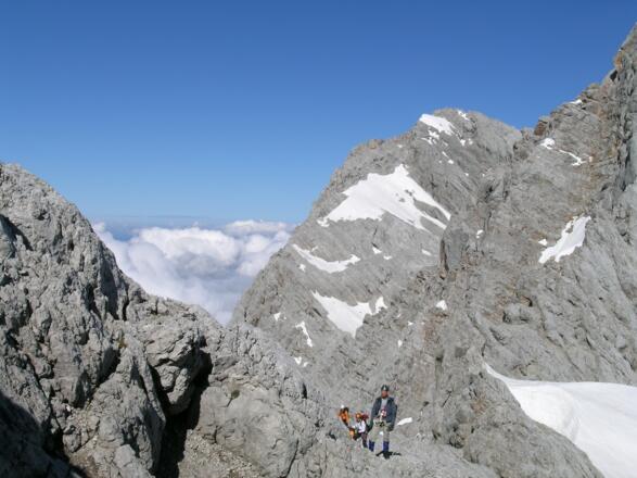 Auf dem Dachstein-Westgrat