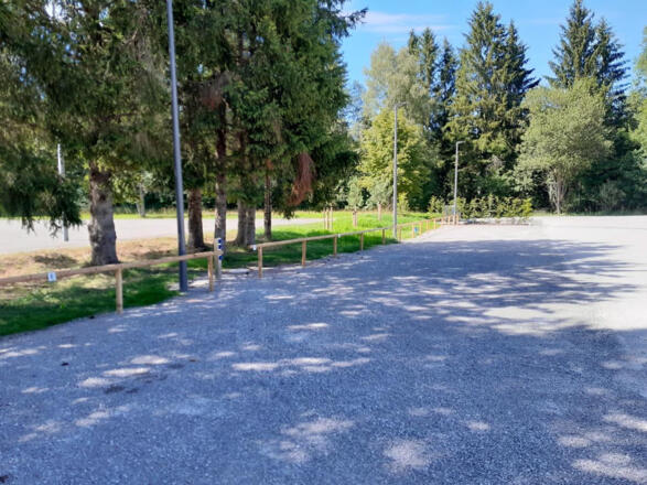 Wohnmobilstellplatz an der Bergehalde
