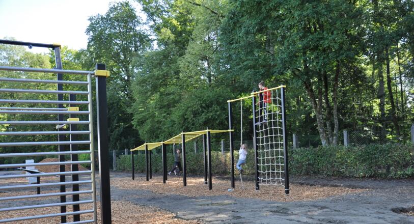 Sport-Anlage im Steyrer Schlosspark