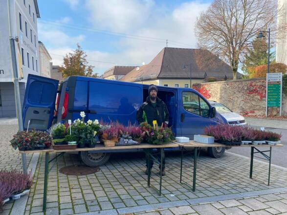 Blumenverkauf
