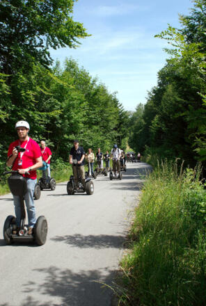 Segways am Stadtplatz