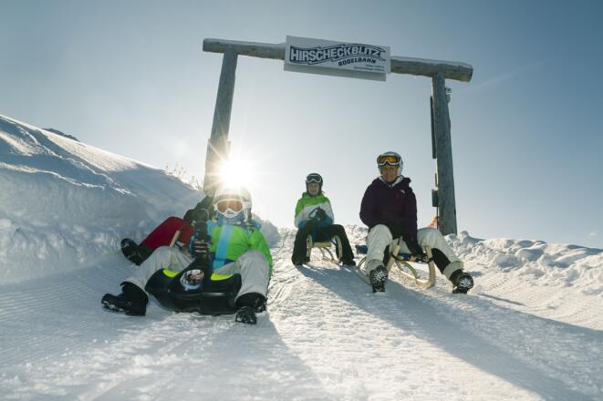 Starttor des Hirscheckblitzes