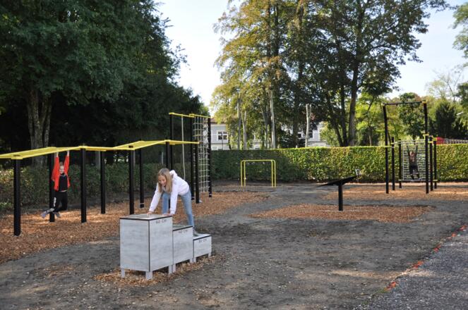 Sport-Anlage im Steyrer Schlosspark