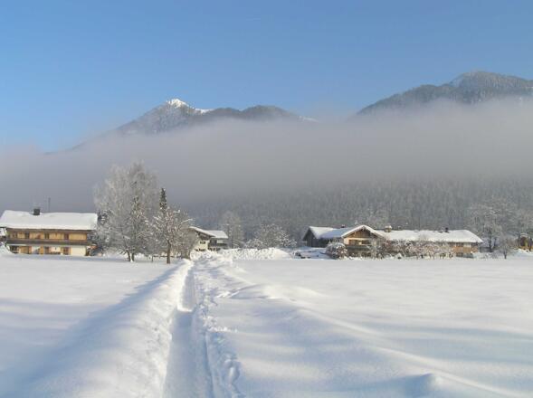 Winterlandschaft am Tegernsee