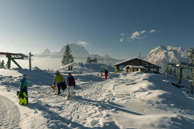 Bergstation der Hirscheck Sesselbahn
