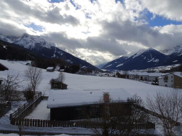 Aussicht Winter taleinwärts