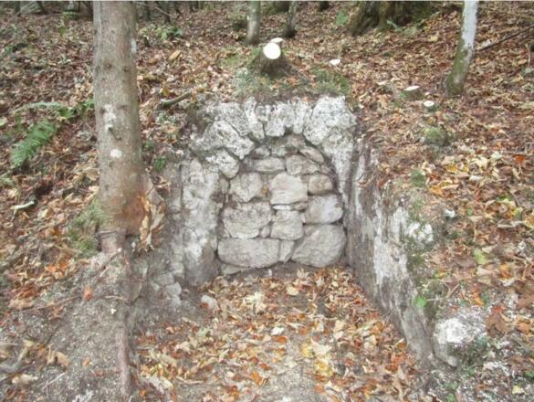 Einwässerungsschurf in den Matthiasstollen