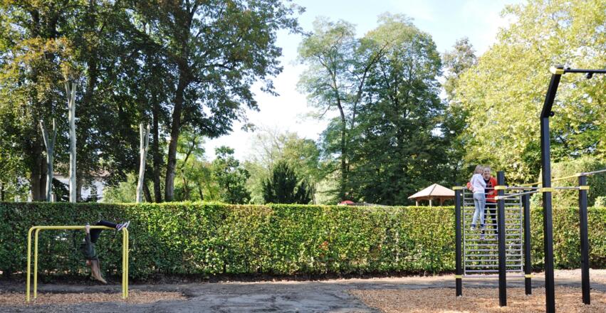 Sport-Anlage im Steyrer Schlosspark