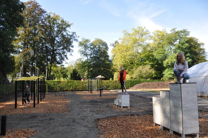 Sport-Anlage im Steyrer Schlosspark