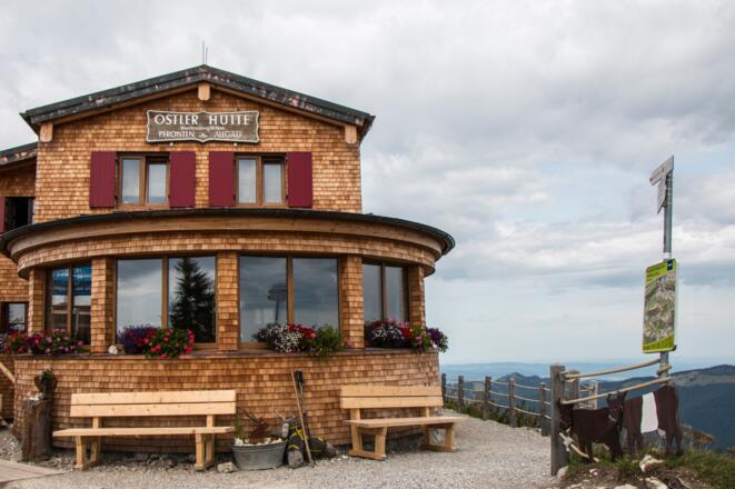 Die Ostlerhütte auf dem Breitenberg