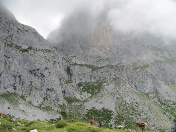 Blick zurück zum Schweizer Tor