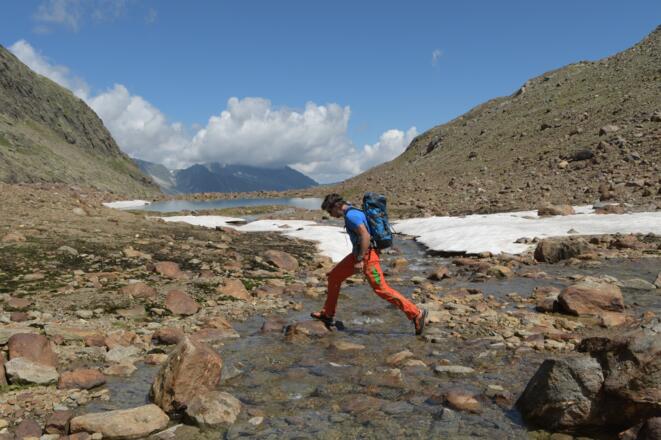 Ablauf des Freiger Sees