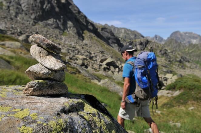 Anstieg zur Vallülascharte