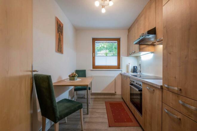 Küche in kleiner Wohnung