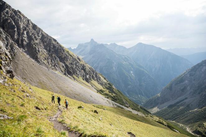 Von der Memminger Hütte zur Ansbacher Hütte