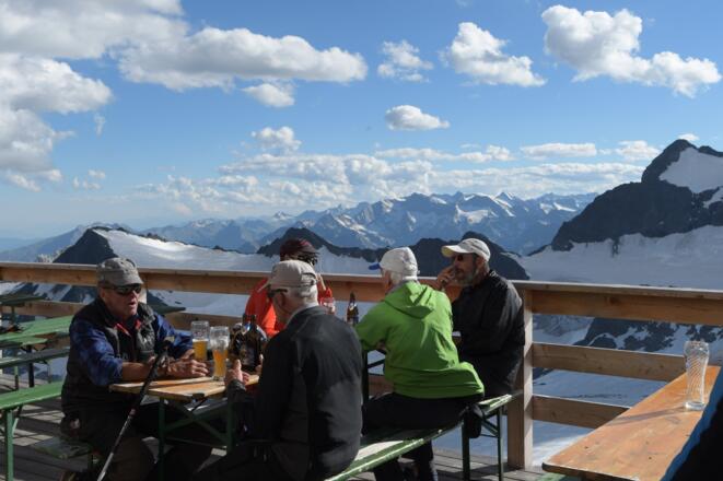 Ausblick vom Becherhaus