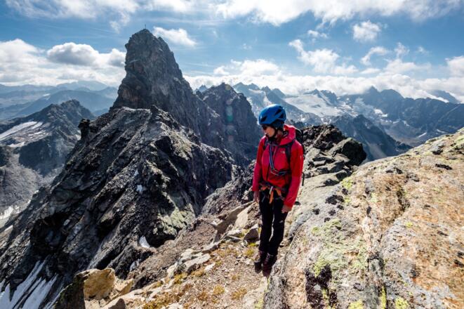 Der Großlitzner im Hintergrund