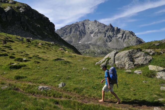 Anstieg zum Vallülasee