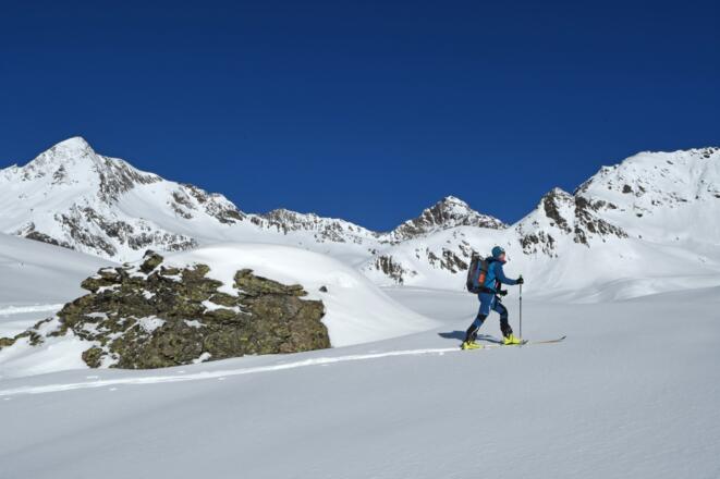 Anstieg auf den Breiten Grießkogel