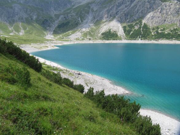 Wunderschöne Farben im Lünersee