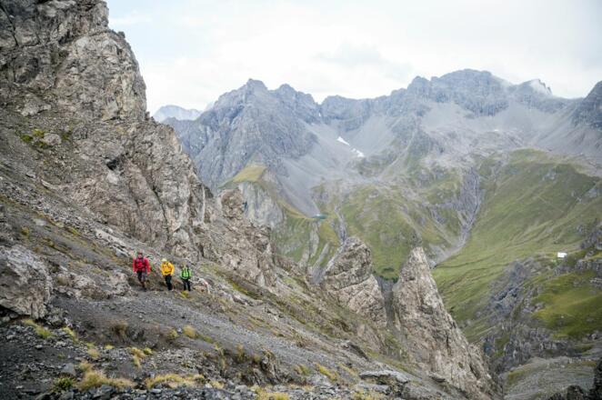 Von der Ansbacher Hütte zum Kaiserjochhaus