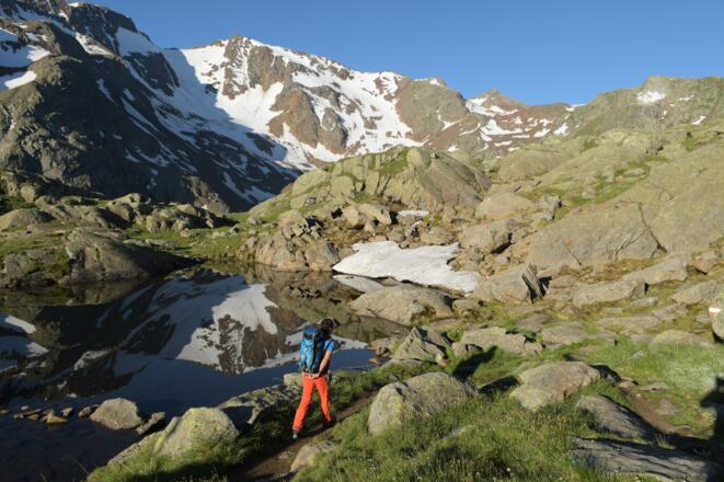 Bei der Bremer Hütte, Blick zum Pflerscher Hochjoch