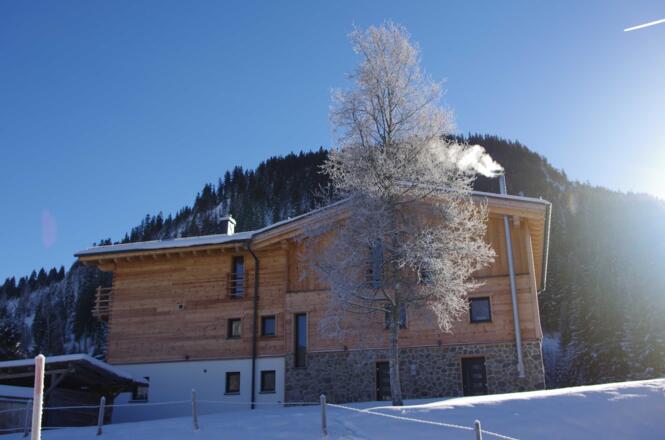 Nordseite im Winter