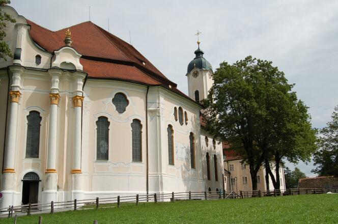 Die berühmte Kirche von Wies.