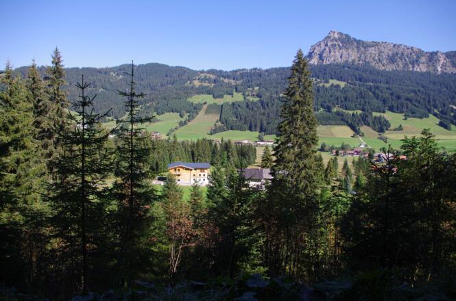 Das Landhaus von Oben