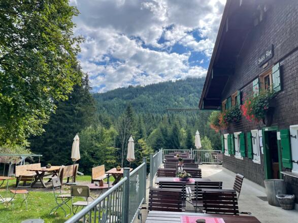 המסעדה במסלול המעגלי (Buhl´s Alpe)