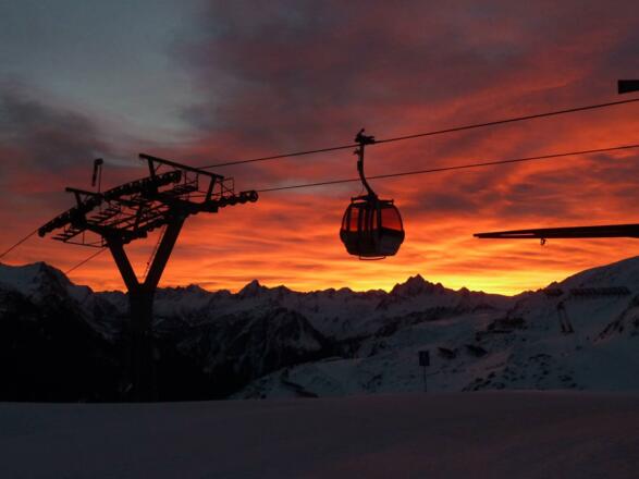 Versettla Bahn Morgenrot