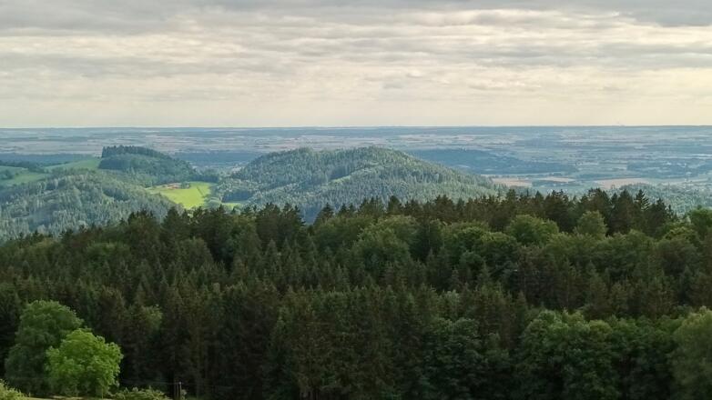 Fernsicht von Öd