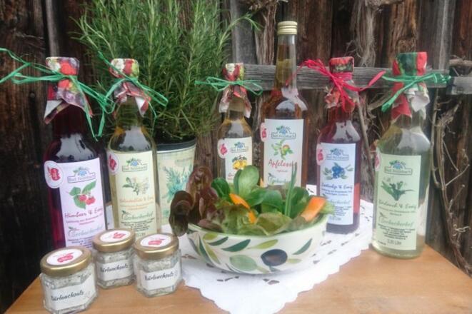 verschiedene Essigsorten