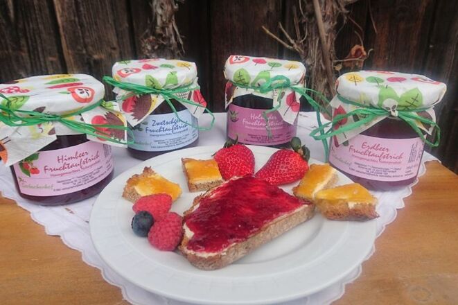 hausgemachte Marmeladen