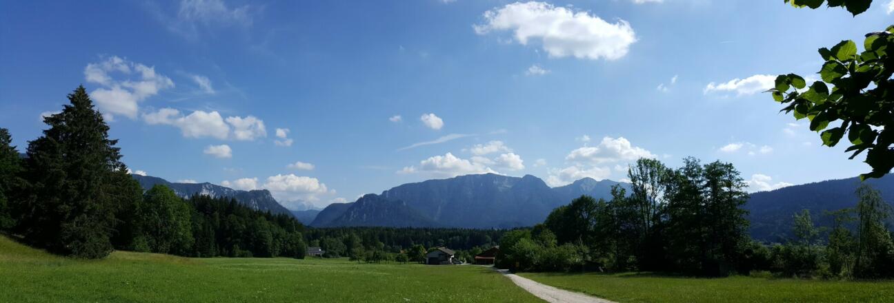 Panorama von Ortsteil Holzen