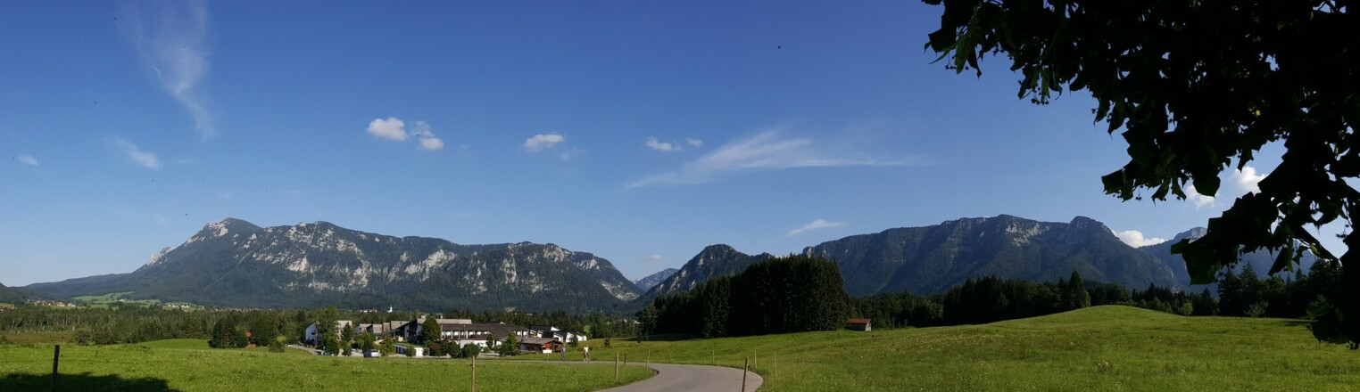 Panorama pur in Inzell
