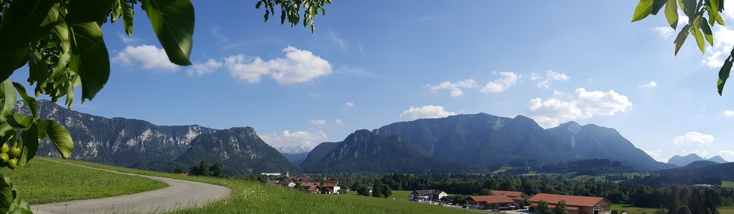 Berge zum Greifen nah