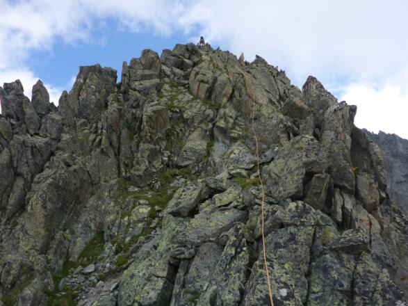 Vom 5. Stand in 6. Seillänge