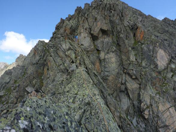 Vom 3. Stand in 4. Seillänge