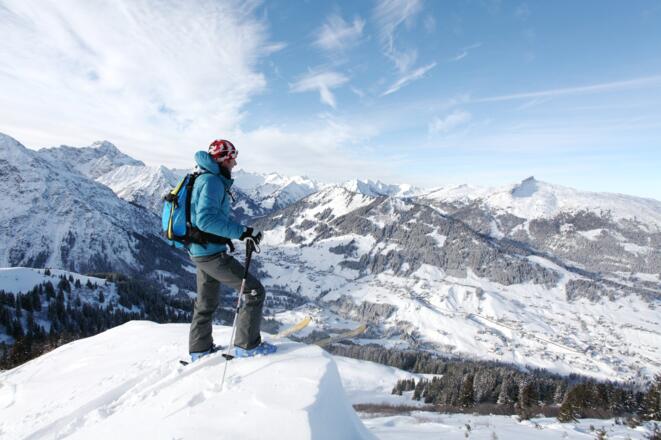 Ausblick auf Gipfel
