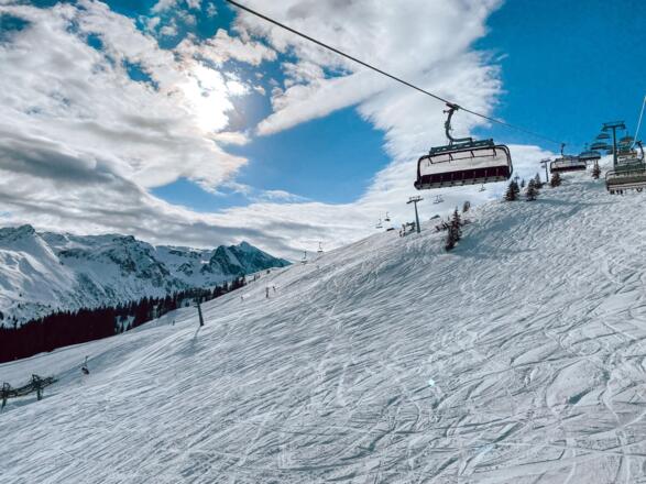 Skifahren im Skigebiet Silvretta Montafon