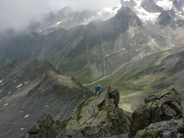 Vom 17. Stand in 17. Seillänge