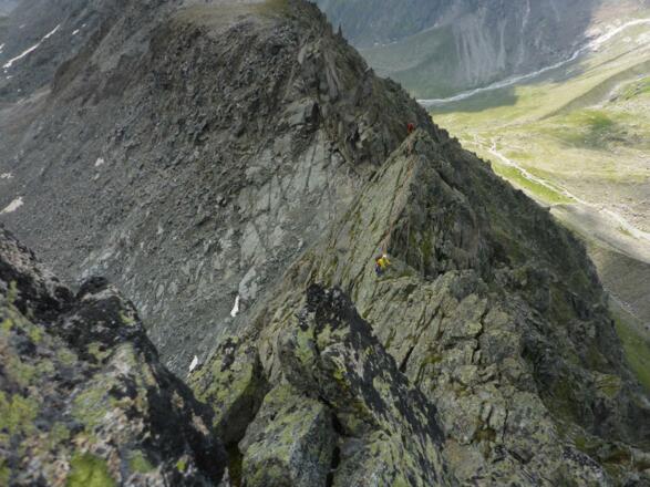 Vom 5. Stand in 5. Seillänge